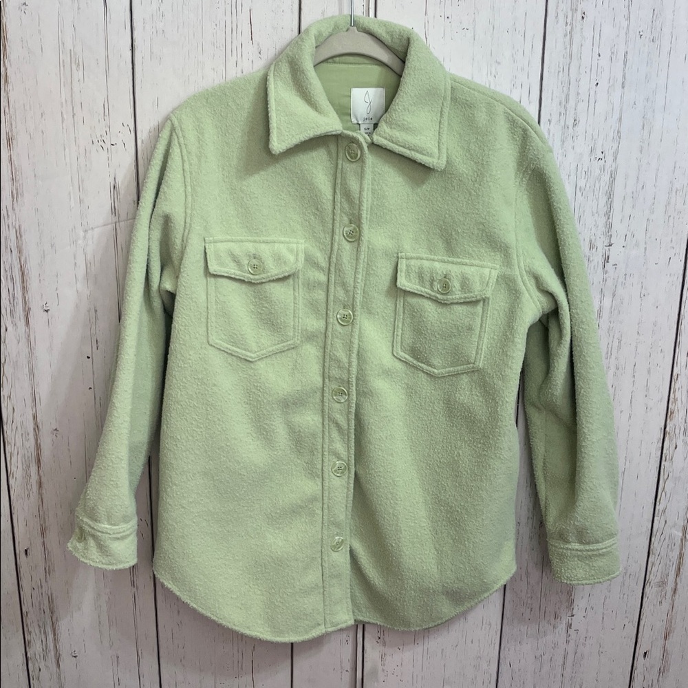 Joie Sage Green Jacket Size Small